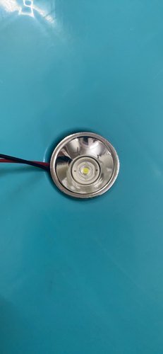 头灯配件白光聚光手电筒强光蓝光铝合金反光杯led diy欧灯杯