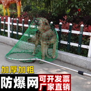 加粗捕狗网兜捉狗神器专用网流浪犬抓捕网防暴网兜夹持抓套狗捞狗