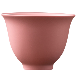 叶林强高级粉土紫砂功夫茶杯高档精致喝茶杯子高端个人专用品茗杯