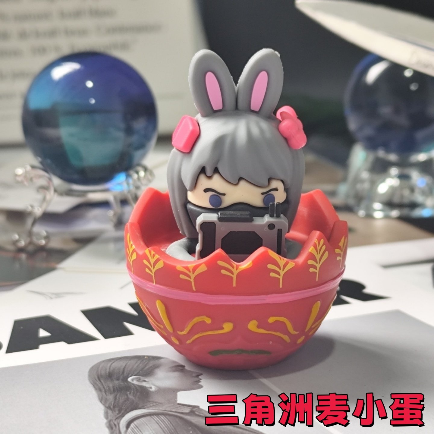 三角洲行动麦小蛋手办模型摆件