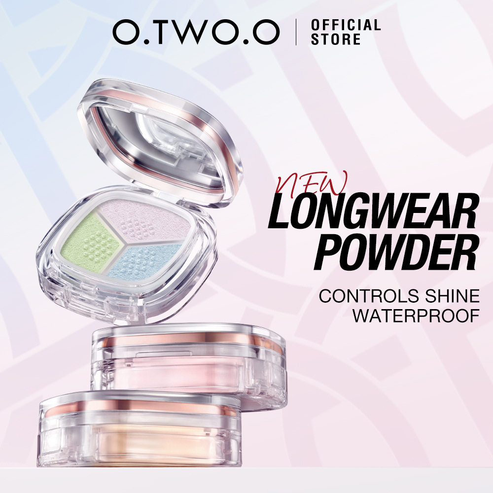 新款推荐O.TWO.O  高定柔焦三色散粉 HC015