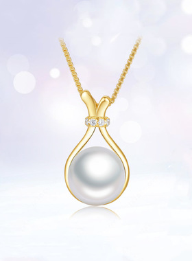 日系coss koko银淡水珍珠福袋项链女百搭高级感毛衣链不掉色送