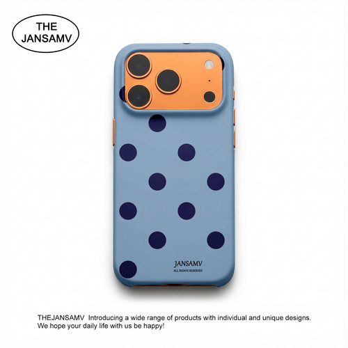 ins风格波点适用苹果17pro磁吸手机壳Iphone17air韩国菲林涂层12/13/14/15/16半包硬壳简约原创新款个性max