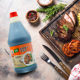 家乐黑胡椒汁调味料2.3kg牛排牛柳意面黑椒牛扒调味酱西餐调料