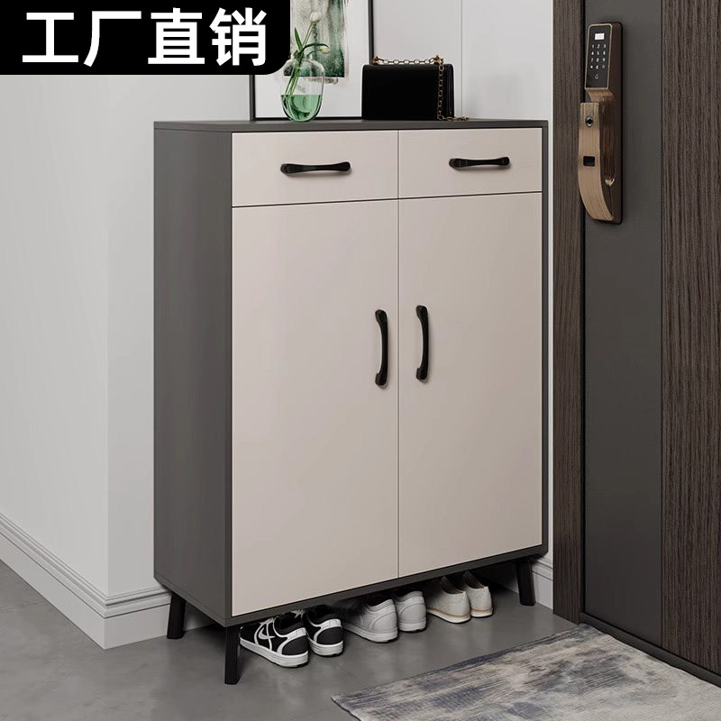 鞋柜家用门口入户玄关柜一体新款2024爆款多层储物柜子大容量楼道