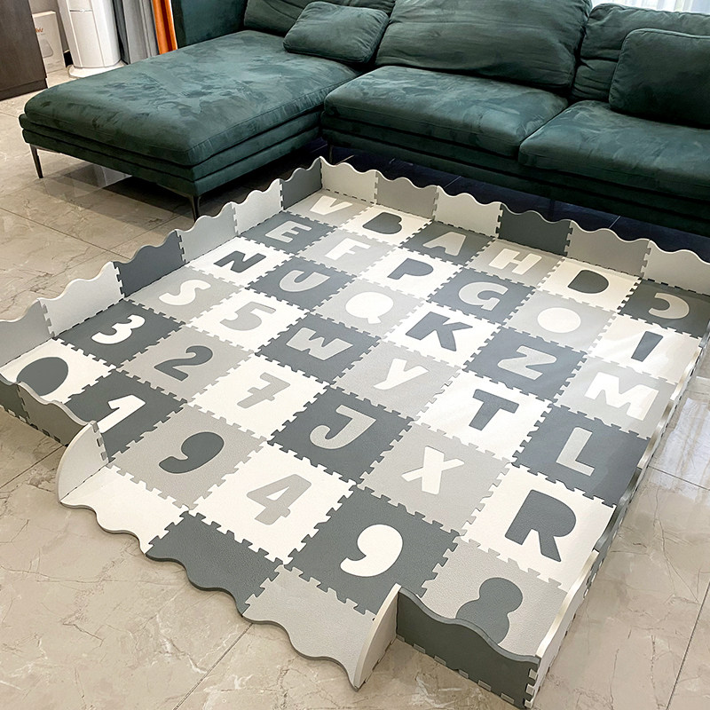 环保泡沫地垫家用儿童爬行垫字母数字卡通游戏益智拼图拼接地板垫