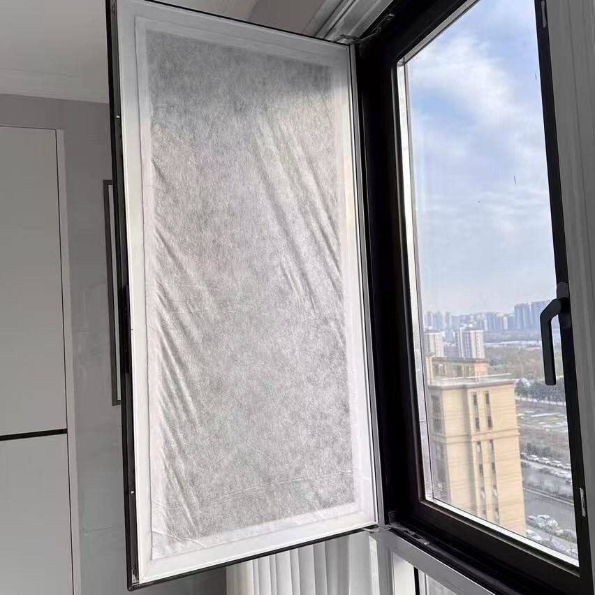 灰尘神器防尘纱窗防雾霾灰尘过滤网通风静电空气过滤棉防灰纱窗