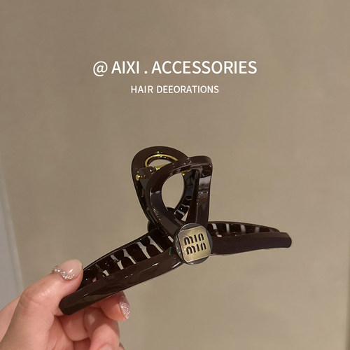 高级感min金标发量多盘发抓夹