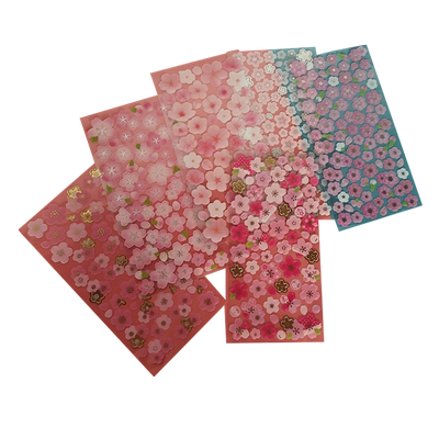 丁田宣牌樱花系列贴纸