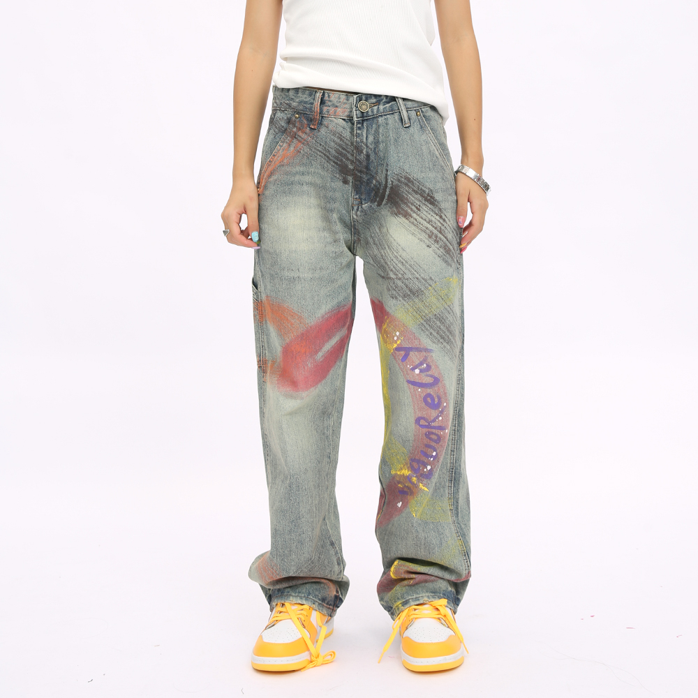 VoguoRelay情侣小众阔腿裤