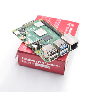 raspberrypi2g4g8g树莓派4b开发板小电脑入门传感器学习套件