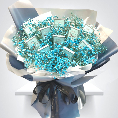 香烟花束diy材料包送男友情人节