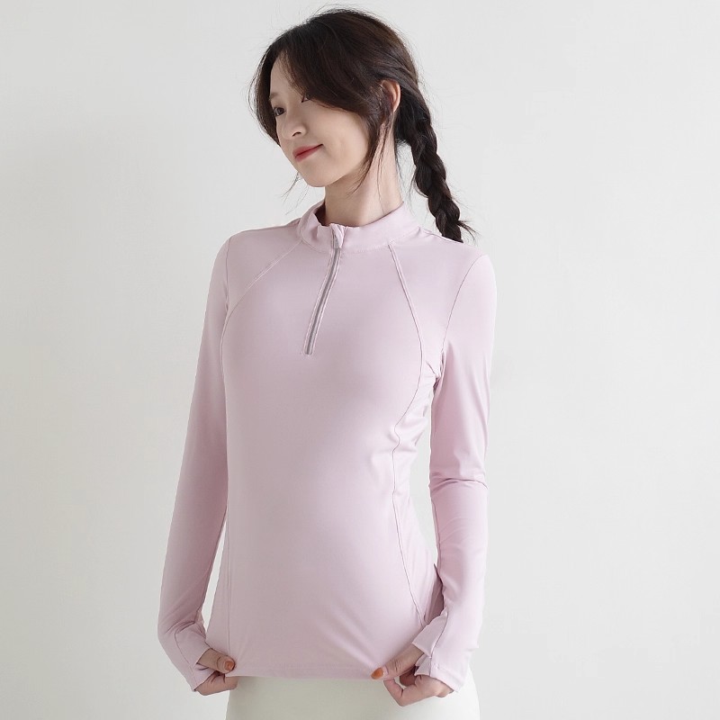 新款秋季夜跑反光条健身衣