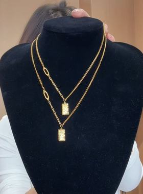 【大潘专享】方砖项链8735