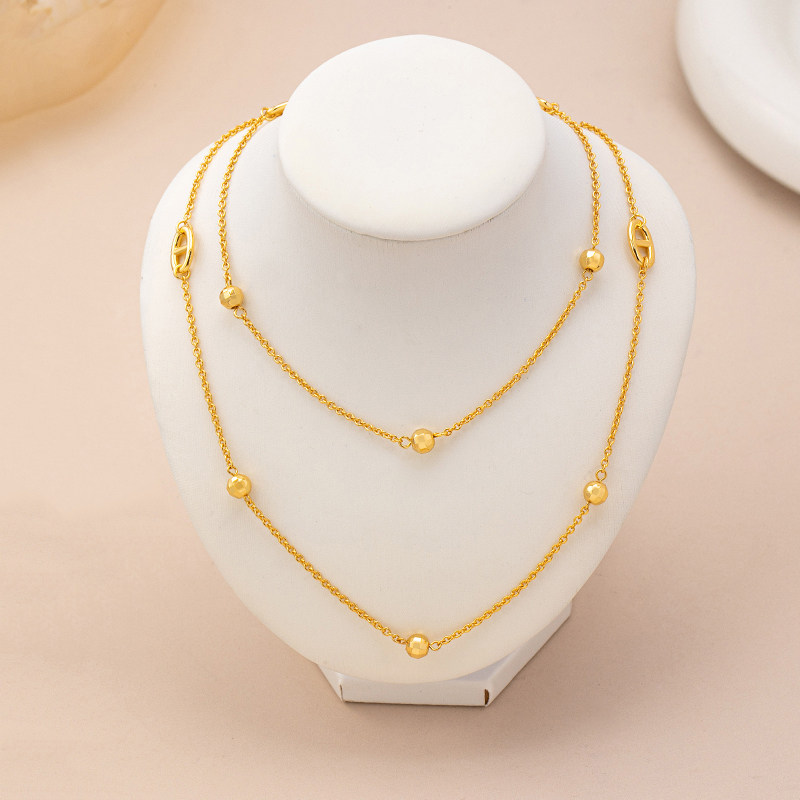 【大潘专享】CD足球珠项链毛衣链9509,饰品/流行首饰/时尚饰品新,项链,淘宝优惠券,粉丝福利购,淘宝优惠卷