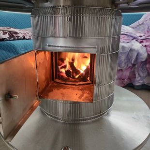 不锈钢回风炉不锈钢柴煤两用回风炉取暖炉无烟取暖炉子