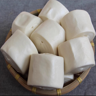 山东手工手撕千层老面馒头原味白面馍小麦糊子馒头家用早餐袋装