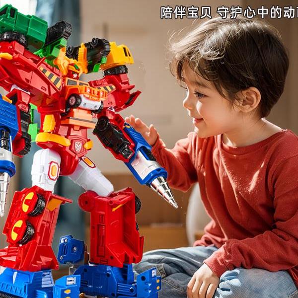 咖宝车神之炫舞战队雄鹰王霍克深蓝琥珀变形机器人汽车玩具男孩礼