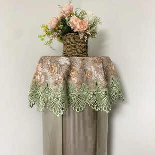 立式空调防尘罩防尘布欧式方柜机方形圆形空调盖巾盖布轻奢高级感