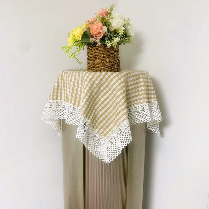 空调盖布新款立式空调防尘罩防尘布简约现代圆形柜机空调顶部盖巾