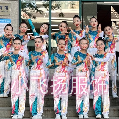 艺考竞技健美操男女啦啦队比赛服