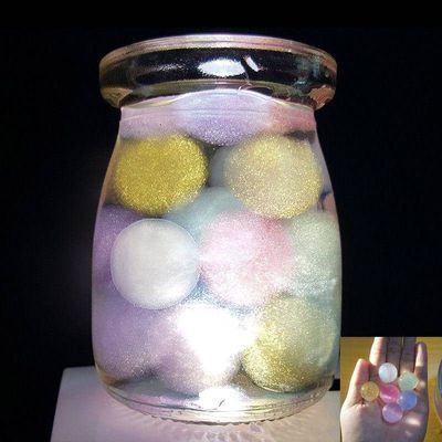 生命球水养水宝宝海洋宝宝水晶珠超大许愿瓶星空无毒玩具霸王 虎窝淘