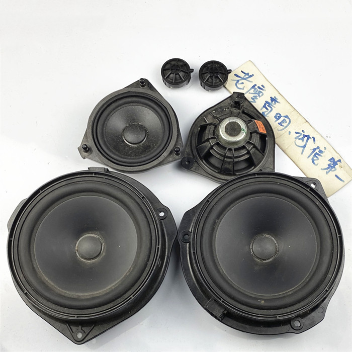 适用奔驰A166 GLE拆车二手博卡士哈曼卡顿L7三分频6.5寸套装喇叭