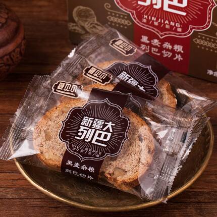 夏贝尔新疆大列巴俄罗斯坚果黑麦杂粮早餐切片面包糕点条营养即食