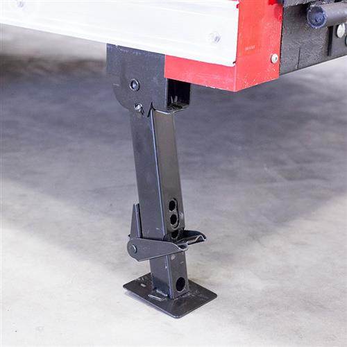 厂家直销拖挂房车配件手摇千斤顶驻车支撑架手动机械升降支腿手柄