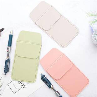 大容量护士笔袋医生笔夹口袋插白大褂便携皮质收纳医院皮革定制.