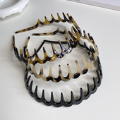 醋酸洗脸发箍短发过渡期头箍女刘海碎发卡高颅顶波浪运动发卡发窟