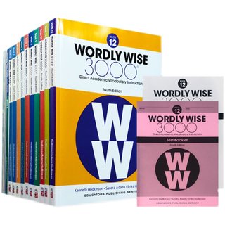Wordly Wise 3000: Book全套K-12 Systematic Academic 英语单词