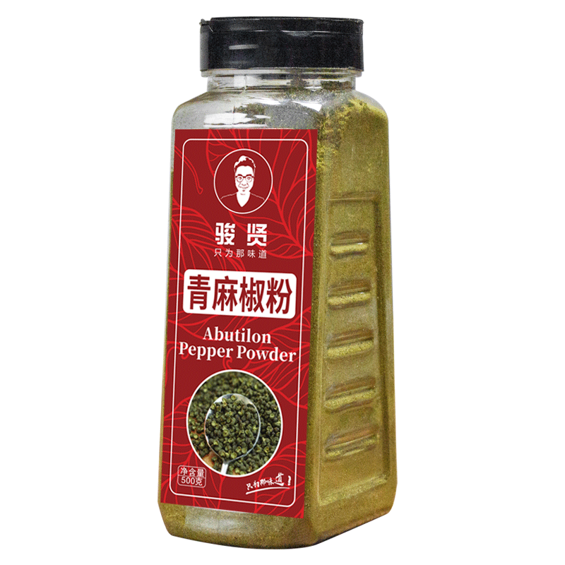 花椒粉麻椒粉四川500g青花椒粉藤椒粉调料麻椒面花椒麻椒花椒面