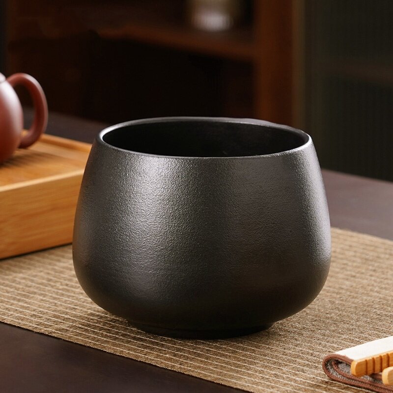 陶瓷桌面垃圾桶餐桌垃圾盘果皮碗