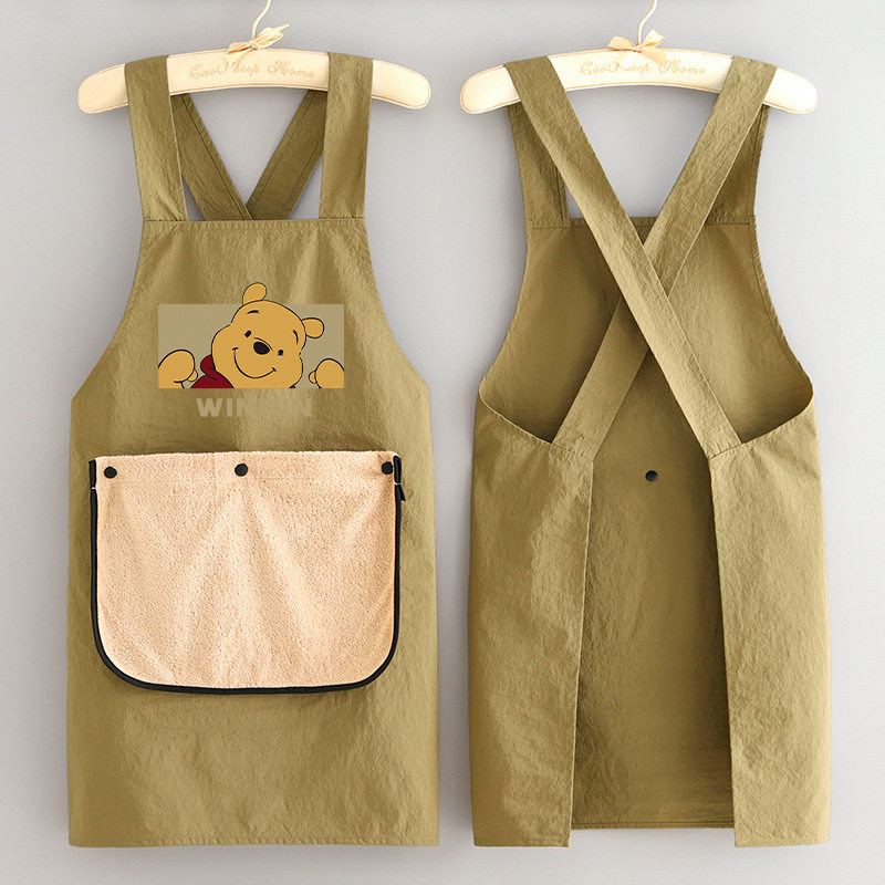 围裙厨房家用2026新款可爱女士防水防油做饭罩衣长袖餐饮上班专用,家庭/个人清洁工具,围裙,淘宝优惠券,粉丝福利购,淘宝优惠卷