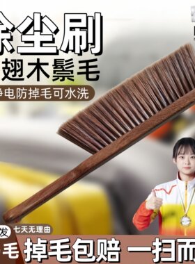 日本长柄扫床专用刷子家用鬃毛
