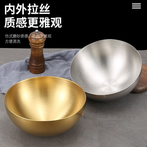 不锈钢桌面垃圾桶餐桌上果皮碗缸