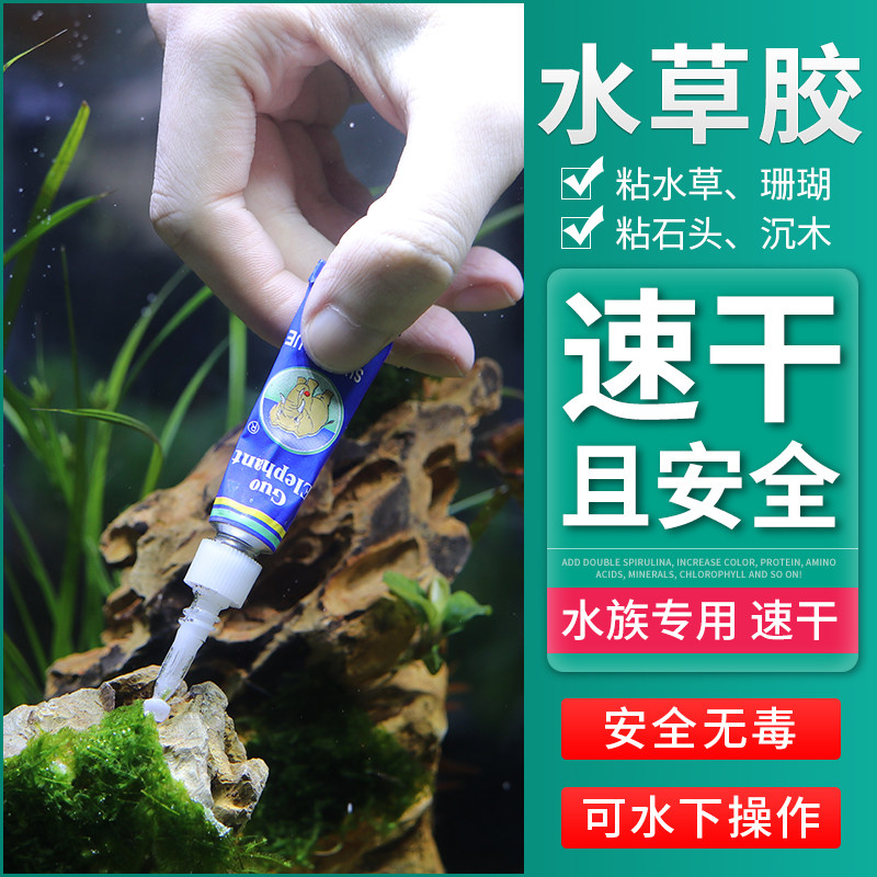 国象牌莫斯胶水水草胶水瞬间胶水水草胶珊瑚胶骨架胶水可水中用