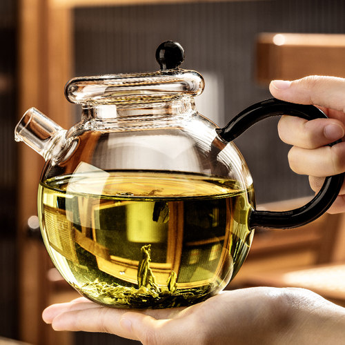 高硼硅玻璃泡茶壶家用耐高温器具