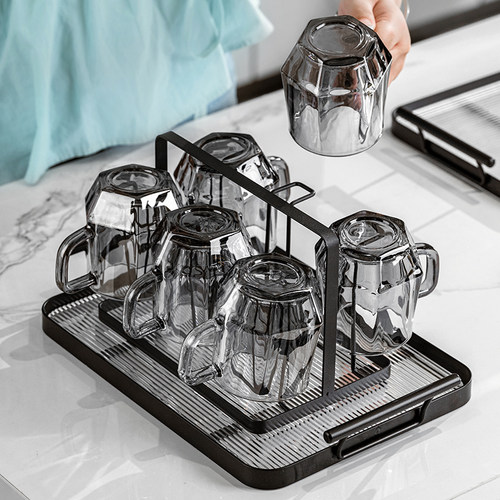 梧村玻璃水杯客厅轻奢