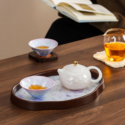 初伍璞玉冰种玉瓷功夫茶具