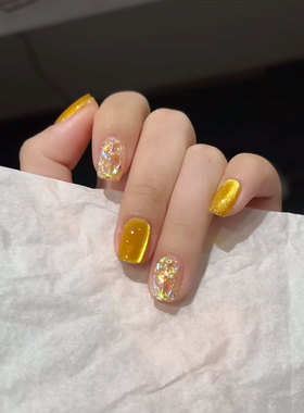 元气少女显白手工穿戴甲
