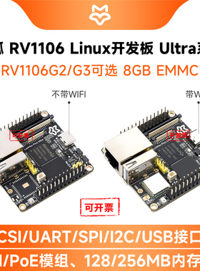 微雪 幸狐Luckfox Pico Ultra 瑞芯微RV1106 ARM系列 Linux开发板