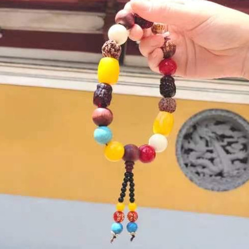 普陀山菩提子车挂车饰