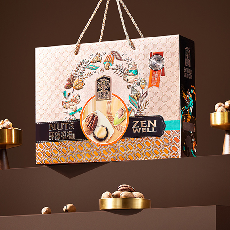 臻味混合坚果礼盒春节年货