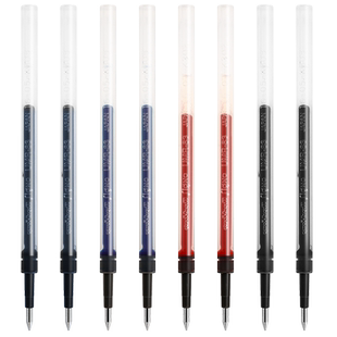 uni三菱铅笔按动中性笔芯0.38/0.5水笔替芯升级K6子弹头学生用红蓝黑UMR-85N/83适用sxn1000/umn155//105/152