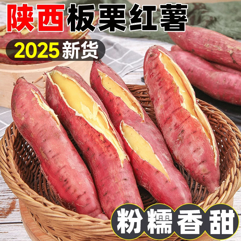 板栗红薯现挖现发粉糯香甜