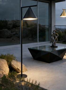 户外防水草坪灯别墅庭院草地灯花园氛围灯露台高杆灯落地喇叭灯