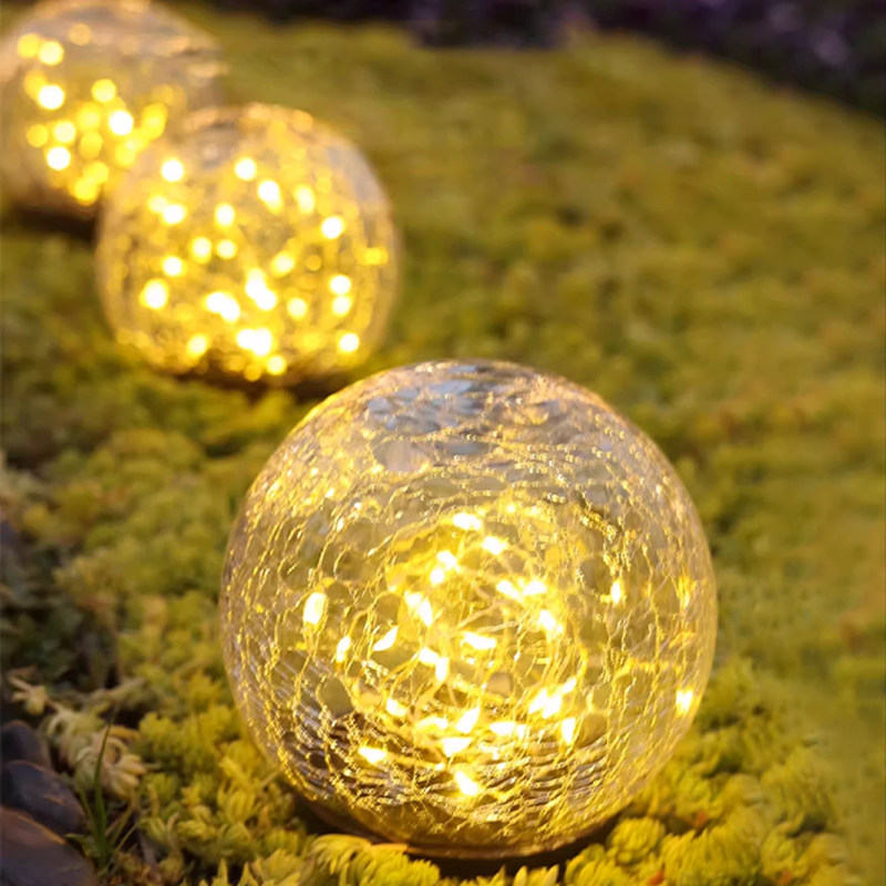 太阳能庭院灯草坪地埋灯户外插地草地裂纹灯防水别墅花园装饰球灯,家装灯饰光源,景观庭院灯饰,淘宝优惠券,粉丝福利购,淘宝优惠卷