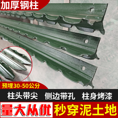 【三角钢】加厚实心尖头轻松破土